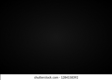 Dark abstract background with seamless pattern dots. Vector illustration