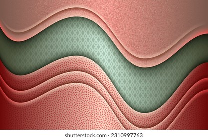 espacio de fondo abstracto oscuro en capas de solapamiento de iluminación dimensión diseño web de pancarta con doodles y varias formas arte moderno aislado cuadros geométricos vectoriales aislados pintados