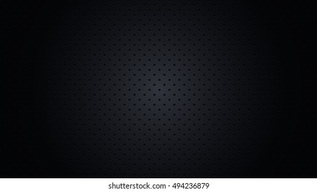 Dark abstract background, texture with dotted elements, vector illustration.