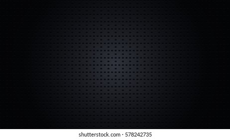 Dark abstract background, texture with dotted elements, vector illustration.