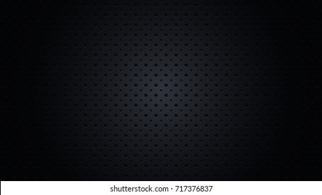 Dark abstract background, texture with dotted elements, vector illustration.