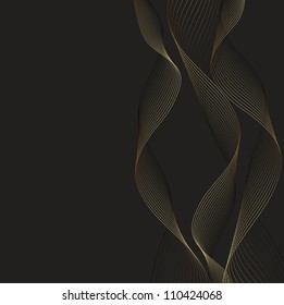 Dark abstract background. Vector Image for design