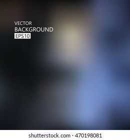dark abstract blurred background vector EPS 10