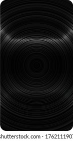 Dark abstract circles paint background. Modern screen vector design for mobile app