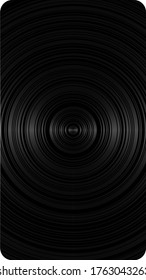 Los círculos abstractos oscuros pintan el fondo. Diseño vectorial de pantalla moderna para aplicación móvil
