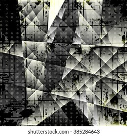 dark abstract geometric background