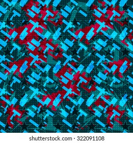 dark abstract geometric background vector illustration