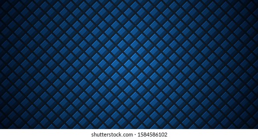 Dark Abstract geometric grid background Classic Blue color