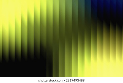 Dark abstract glass-inspired gradient featuring green, yellow and black tones with bold vertical blur transitions.