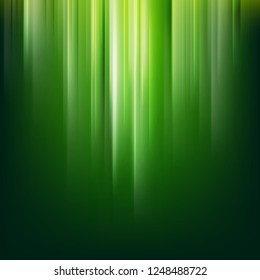 Dark abstract green magic light background. EPS 10