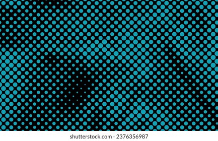Dark Abstract Grungy Vector Gradient Color Halftone Background Dotted Pattern