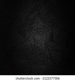 Dark abstract monochrome background with textured effect. 