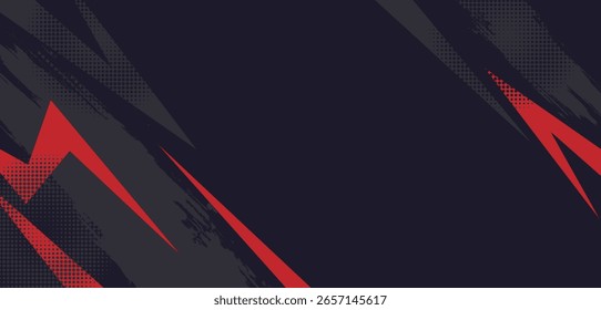 Fondo rojo Abstractas oscuro del grunge del trazo del cepillo con la textura del semitono