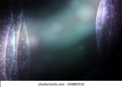 Dark abstract smooth blur background with lights over it.