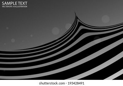 Dark abstract space futuristic background  - Dark space vector abstract background  illustration