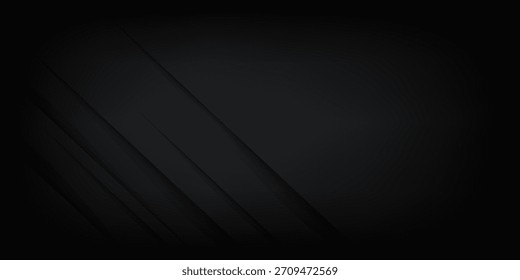 Fundo tecnológico abstrato escuro com conceito corporativo de negócios. Design de ilustração vetorial para apresentação, banner, capa, web, folheto, cartão, cartaz, papel de parede