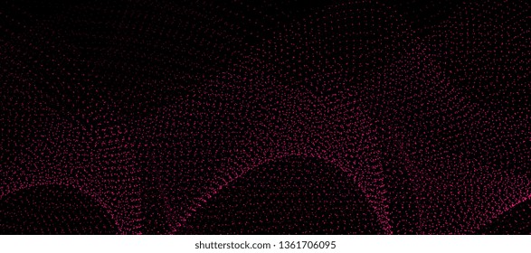 Dark abstract technology futuristic background. Vector illustration