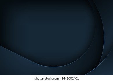 Dark abstract vector background with overlapping characteristics.