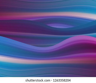 
Dark abstract vector background of waves. Colored acrylic wave streams.