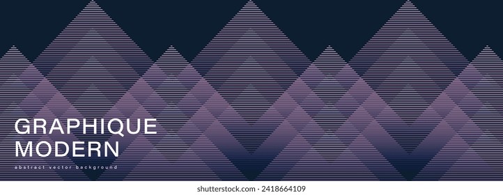 Dark abstract vector design with up arrows. Minimalistic geometric poster, banner, wallpaper, cover design.