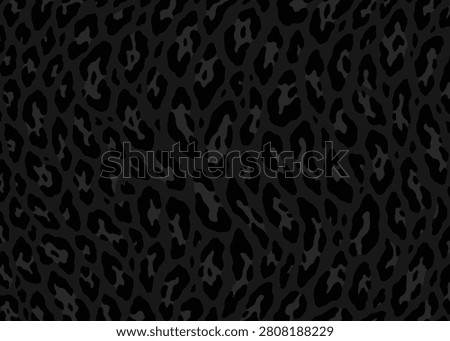 Dark Abstract wavy leopard cheetah skin pattern design background. Animal print wildlife fur skin design illustration for web, home decor, fashion, surface, graphic design
