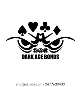 Dark Ace Bonds Typography V110 Patch Streetwear, Urban, Luxury, Modern Design Patch Commercial Use