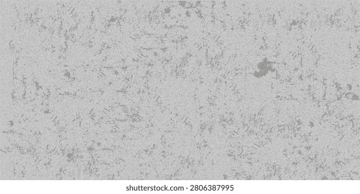 A dark aged grunge metal texture and rough gray concrete wall surface with an antique vintage pattern design on a dirty cement backdrop
