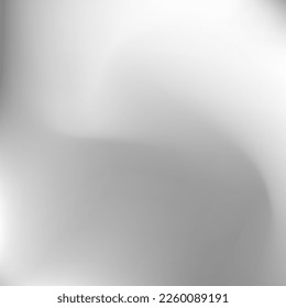 Dark Aluminium Liquid Metallic Background. Sky Water Soft Wavy Wavy Swirl Gradient Mesh. Curve Monochromatic Silver Calm Fluid Gradient Backdrop. Light Grey Blurred Dynamic Smooth Surface.