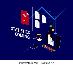 Dark Analytics dashboard. Online statistics and data Analytics. Big Data Analytics Ecosystem.
