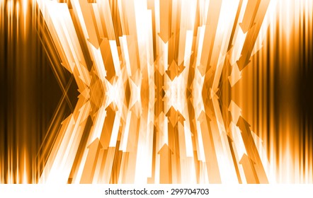 Dark arrow orange Light Abstract Technology background for computer graphic website internet. text box. Brochure. infographics. cyber