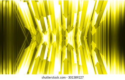 Dark arrow yellow Light Abstract Technology background for computer graphic website internet. text box. Brochure.infographics