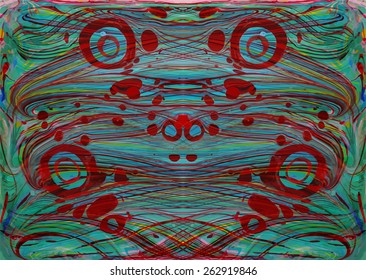 dark artwork ebru texture, exotic abstract background 
