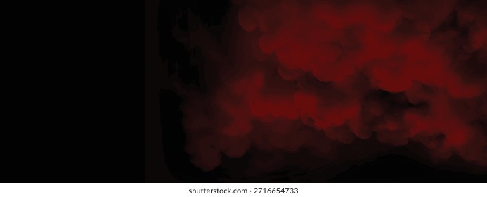 Textura Atmosférica Oscura De Smoke Con Movimiento Abstractas Dinámico