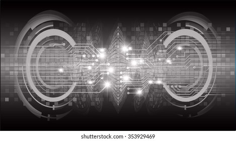 dark back Light Abstract Technology background for computer graphic website internet and business. circuit. illustration. digital. infographics. binary code background. 