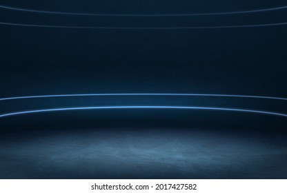 Dark Backgroun. Light rays. spot light.