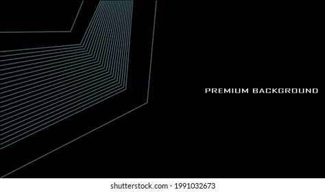 dark background with abstract lines on the left for cover, banner, poster, social media background