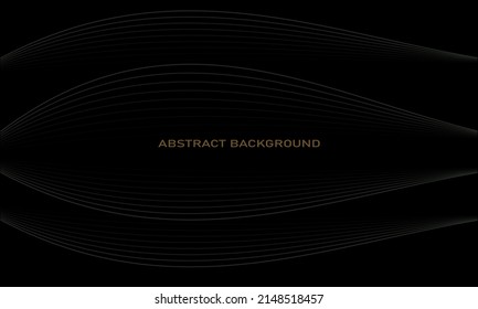 dark background with abstract lines for poster banner cover