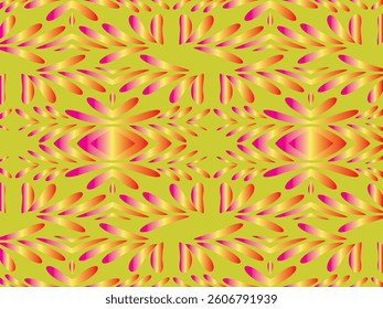 Dark background with abstract pattern of colorful water drops.