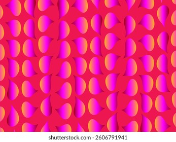 Dark background with abstract pattern of colorful water drops.
