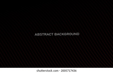 dark background with abstract red lines for cover, poster, banner, billboard