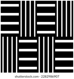 Fondo oscuro con formas abstractas. Textura en blanco y negro. Patrón de repetición monocromo sin inconvenientes para páginas web, texturas, tarjeta, afiche, tela, textil.