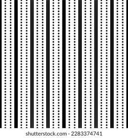 Dark background with abstract shapes. Black and white texture. Seamless monochrome repeating pattern for web page, textures, card, poster, fabric, textile.