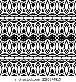 Fondo oscuro con formas abstractas. Textura en blanco y negro. Patrón de repetición monocromo sin inconvenientes para páginas web, texturas, tarjeta, afiche, tela, textil.
