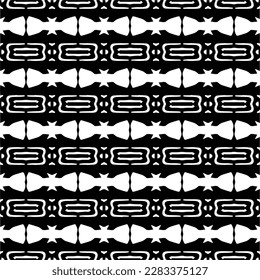 Fondo oscuro con formas abstractas. Textura en blanco y negro. Patrón de repetición monocromo sin inconvenientes para páginas web, texturas, tarjeta, afiche, tela, textil.