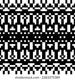 Fondo oscuro con formas abstractas. Textura en blanco y negro. Patrón de repetición monocromo sin inconvenientes para páginas web, texturas, tarjeta, afiche, tela, textil.