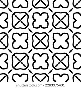 Fondo oscuro con formas abstractas. Textura en blanco y negro. Patrón de repetición monocromo sin inconvenientes para páginas web, texturas, tarjeta, afiche, tela, textil.
