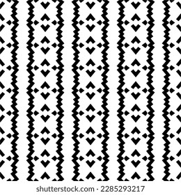 Fondo oscuro con formas abstractas. Textura en blanco y negro. Patrón de repetición monocromo sin inconvenientes para páginas web, texturas, tarjeta, afiche, tela, textil.