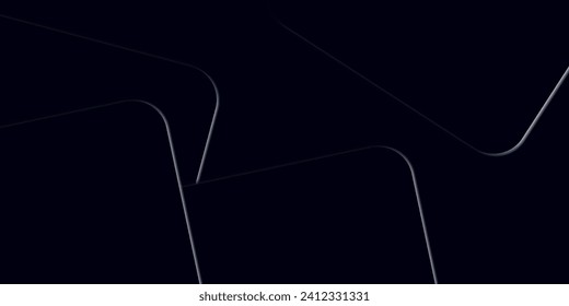 Dark background with abstract square decoration. Vector illustration for modern presentation background, brochure design, business card background, website slider, landing page