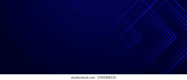 Plano de fundo escuro com linhas azuis angulares