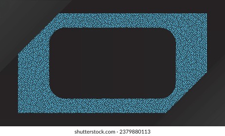 DUNKLER HINTERGRUND MIT KOPIENRAUM. WETTBLAUBBLAUBFARBABSTRAKTPATTERN-DESIGN-VEKTOR GUT FÜR WALLPAPER, DECKER, POSTER 